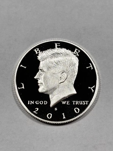 2010 S Silver Proof Kennedy Half 2010 Silver Proof Dime and 1963 Silver dime