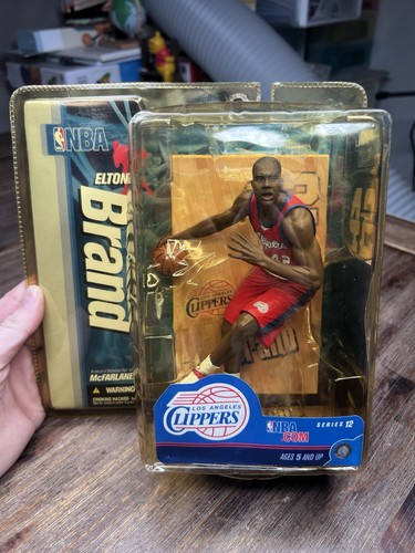 Mcfarlane Sportspicks NBA Elton Brand Los Angeles Clippers Series 12 Figure - Picture 2 of 15