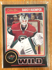 RARE 2014-15 OPC DARCY KUEMPER Black Refractor 088/100 Minnesota Wild # 75