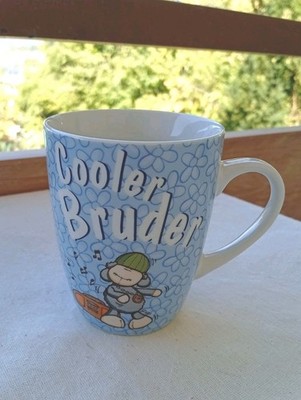 Nici Jolly Mäh Porzellan Tasse Cooler Bruder Kaffeebecher Teetasse Blau