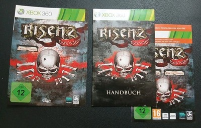 Risen 2 - Dark Waters - XBOX 360 Cover + Anleitung / Manual   