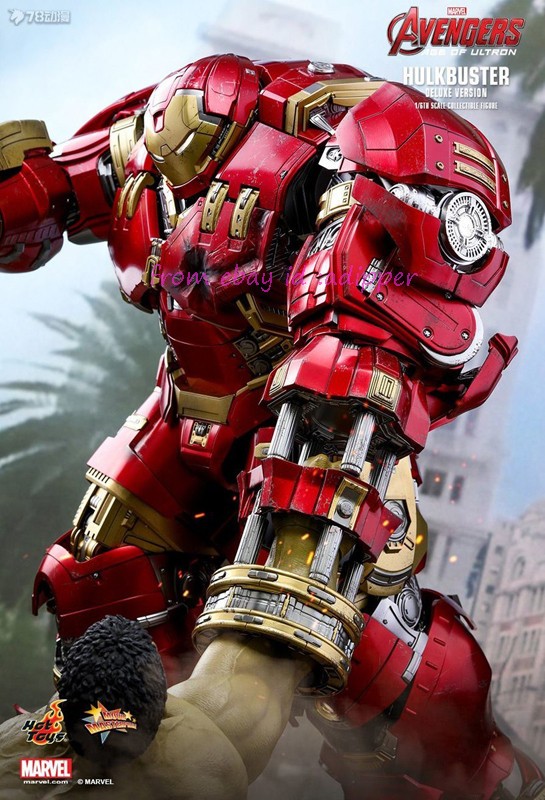 Perfect Hot Toys Mms510 1/6 Hulkbuster (Deluxe Version) Action