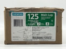 Siemens W0204ML1125CU Main Lug Load Center 125A 120/240VAC 1PH 3-Wire NEMA 3R