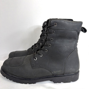 SIDI Denver WR Motorcycle Boots Mens 11 Riding Touring Adventure Black Leather