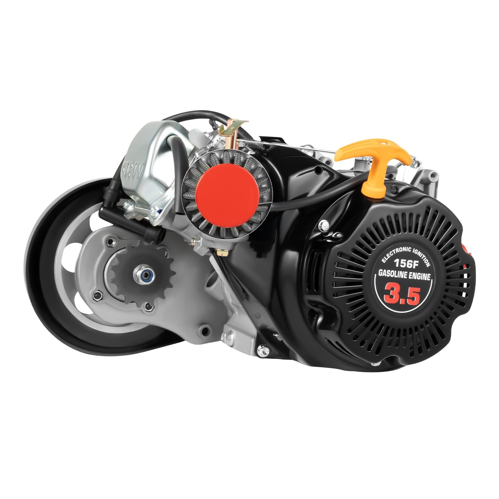 100CC Bike Motor Kit Air Cooled Hand Start 4 Stroke for Mountain Road Bikes