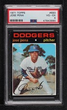 1971 Topps High # Jose Pena #693 PSA 4 1d07