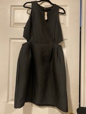 Madewell Womens Size 4 Black Dress  Sleeveless Pockets Spring/Summer.