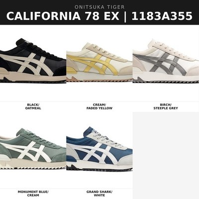 Onitsuka Tiger CALIFORNIA 78 EX 1183A355 5 Colors Unisex Adult Shoes Japan