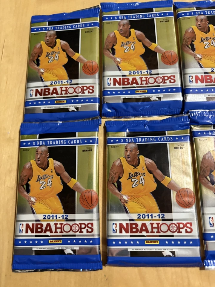 2011-12 NBA HOOPS BASKETBALL 6 PACK LOT (HOBBY 8 CARD PACKS - PANINI) - Image 2 of 4