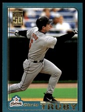 Chris Truby 2001 Topps #714 Houston Astros MLB READ FREE SHIPPING AutographDen