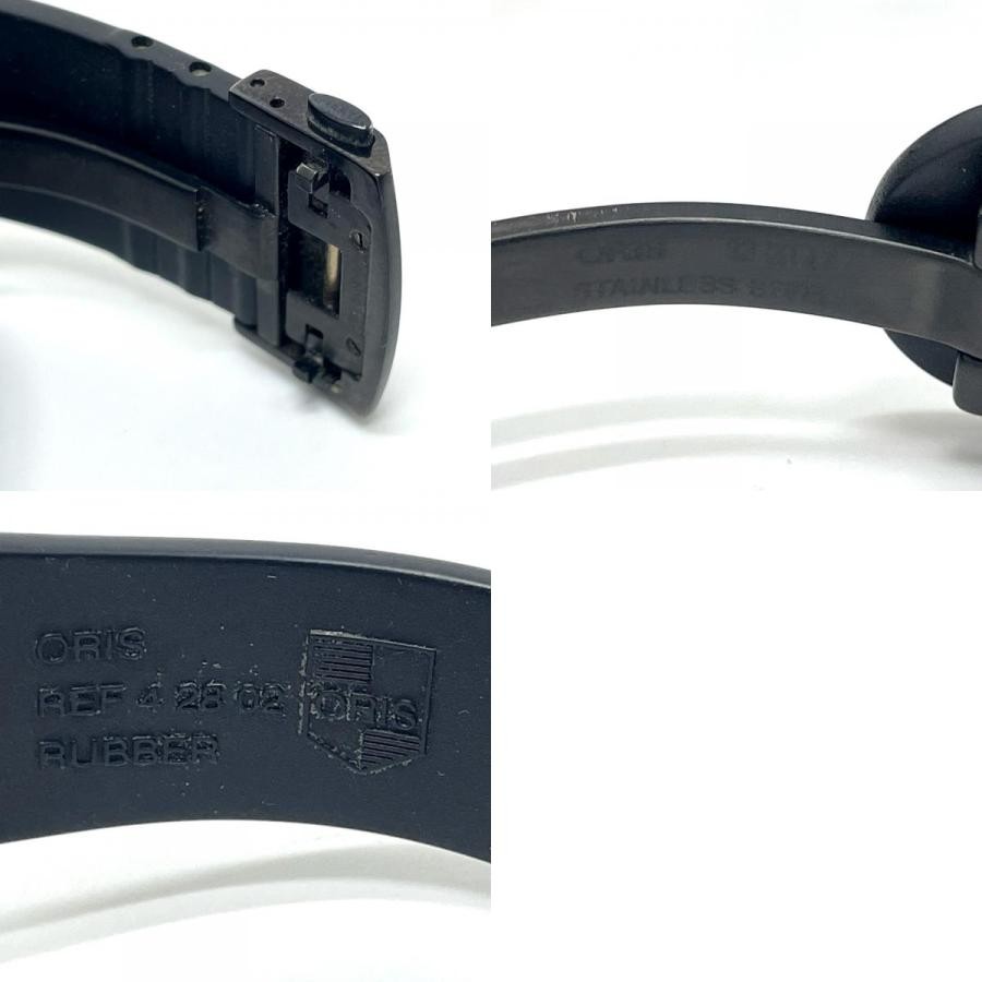 ORIS TT3 Chronograph 7611 Automatic Titanium Blac… - image 10