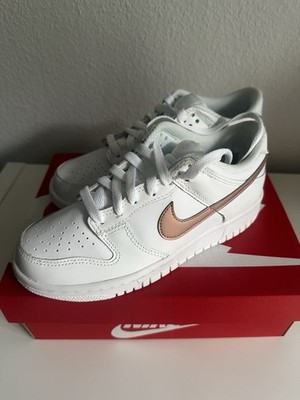 Nike Dunk Low GS WhiteRedBronze 35,5 Neu OVP