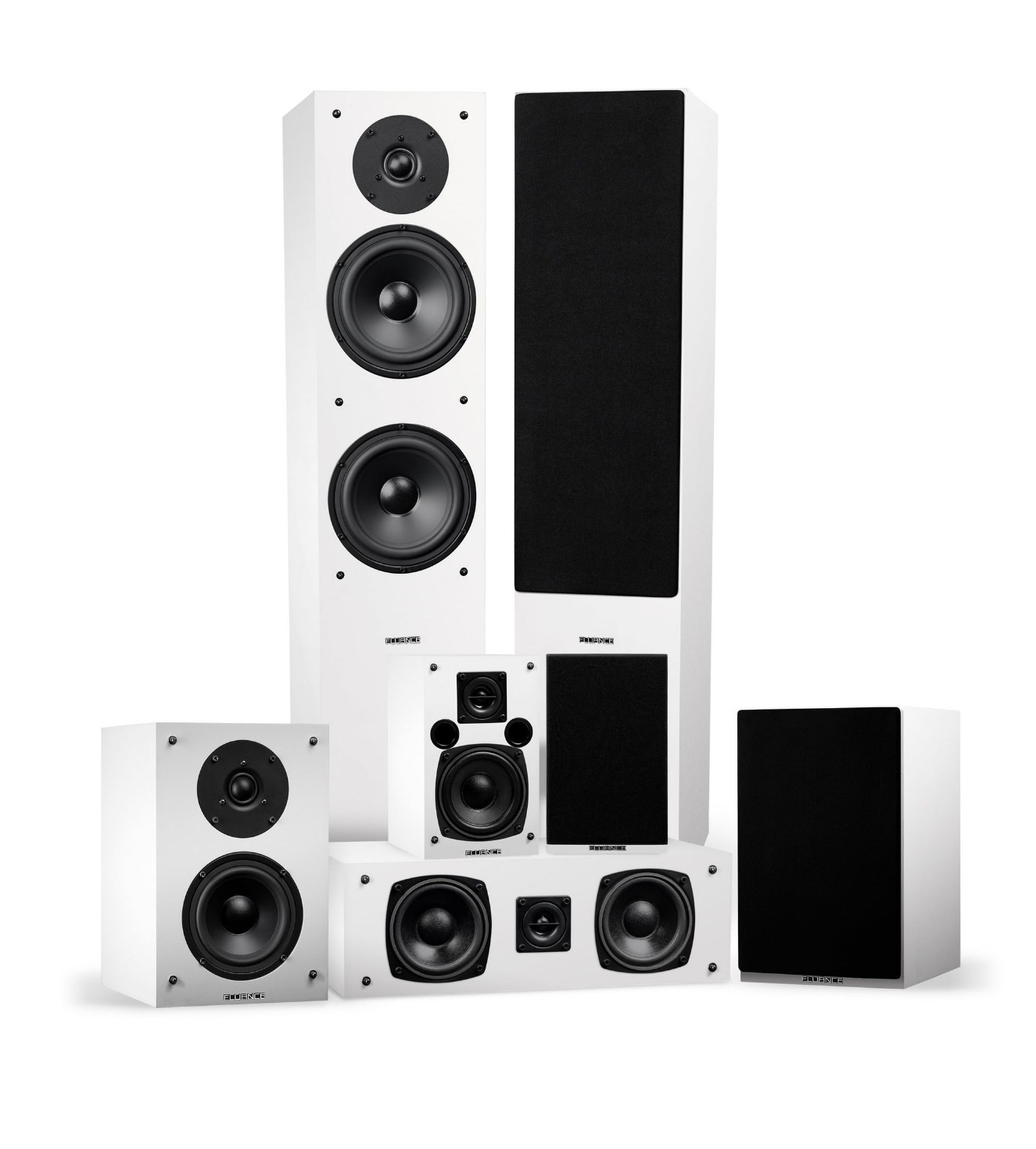 Fluance Elite High DefinitionSurround Sound Home Theater 7.0Channel Speaker...