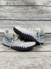 kyrie low 4 white laser blue