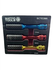 Matco Tools Scte3m6 Sockets Ratchets 17mm19mm21mm Azp030595