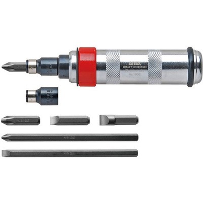 ANEX 1902 Impact driver Includes 6 bits