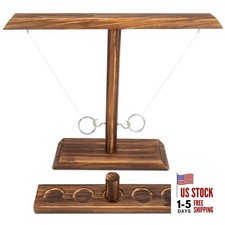 Ring Toss Games for Adults, Yard Games, Patio Decor, 15.7" X 13" Large Size