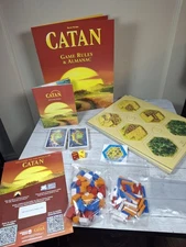 Catan 2020 Game Pieces, Rules, Dice, Cards, Pieces, NO BOX