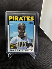 1986 Topps Traded Barry Bonds Rookie RC #11T Pirates
