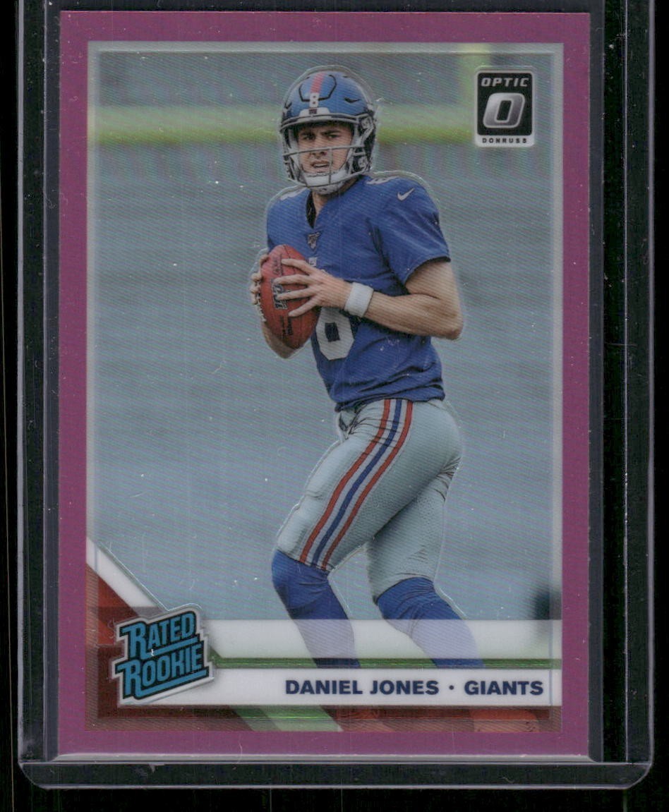 2019 Panini Optic Daniel Jones Pink Rookie 154