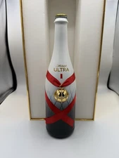 Michelob Ultra 2025 NBA Championship Bottle With Diamond Gold Basketball Pendant
