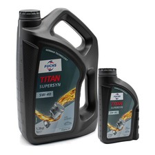 6L FUCHS TITAN SUPERSYN 5W-40 Motoröl Öl MB 229.3 VW 502/505.00 RN0700 RN0710 6L FUCHS TITAN SUPERSYN 5W-40 Motoröl Öl MB 229.3 VW 502/505.00 RN0700 RN0710