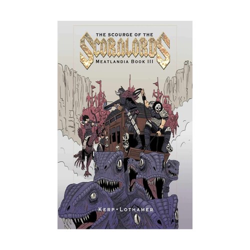 Knight Owl Publi Fantasy RPG Scourge of the Scorn Lords - Meatlandia B EX/NM