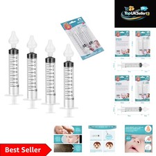Professional Baby Nasal Cleaner - 4PCS Compact Nasal Aspirator Set for Travel