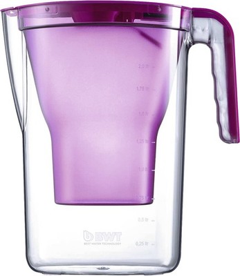BWT Best Water Technology Vida 2,6L inkl. 3 Kartuschen pink Pink