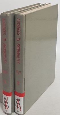 Advances in Probability and Related Topics (2 vols./ 2 Bände) - Vol.I/ II. Ney,