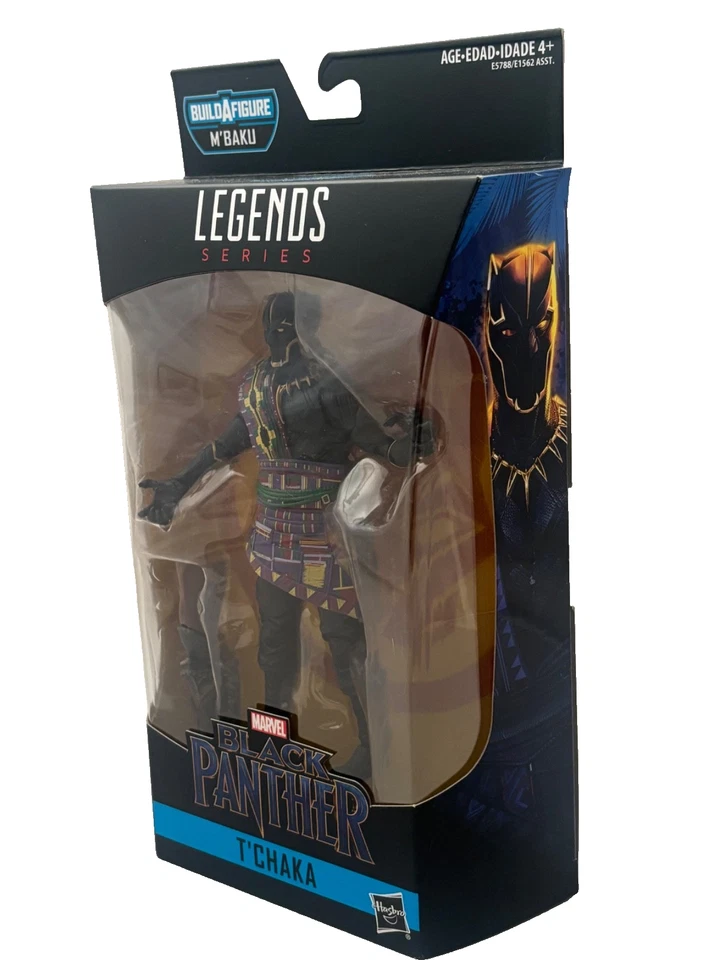 Figura T'Chaka Marvel Legends Nueva en Caja Sellada M'Baku BAF Foto 2 de 3