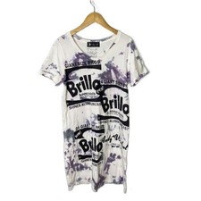 Hysteric Glamour Marble Print Tunic T-Shirt Free Size Cotton Excellent Condition