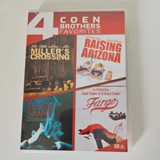 Millers Crossing/Raising Arizona/Blood Simple/Fargo (DVD, 2014, 4-Disc Set)