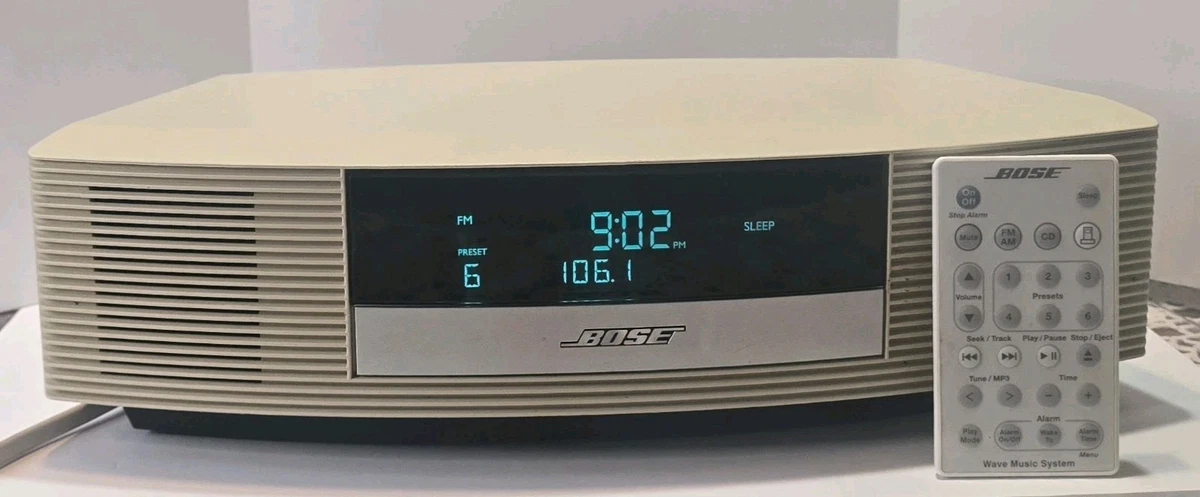 White Bose Wave Radio for sale | eBay