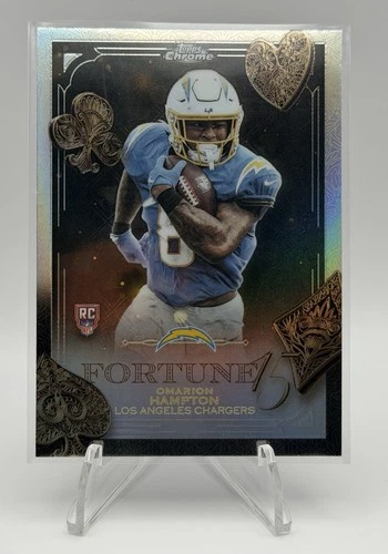 2025 Topps Chrome Omarion Hampton Refractor (RAW)