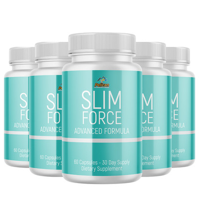 Slim Force - Keto & Weight Support- 5 Bottles - 300 Capsules