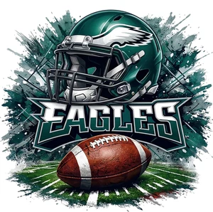 American Football Philadelphia Eagles Self Adhesive Vinyl Sticker