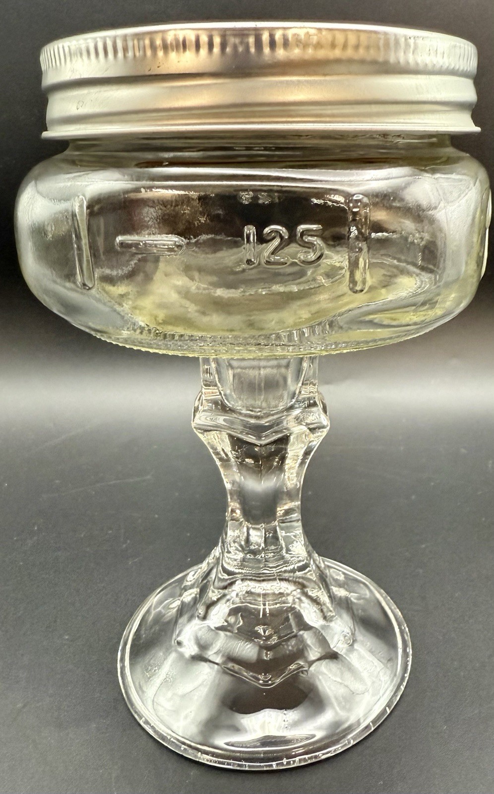 Ball Mason Jar Hillbilly Redneck Set 2 Wine Cocktail Cup Glasses Stemmed 6" READ