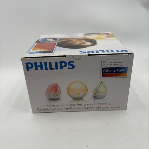 Philips Wake-Up Light Therapy Alarm Clock Sunrise Simulation Open Box - Picture 6 of 7