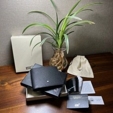 Exquisite Black Card Pack Real Leather MB Card Case Bank Card Holder 130315 US