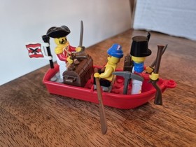 LEGO 6247 PIRATES BOUNTY BOAT 100% COMPLETE W/INSTRUCTIONS 1992