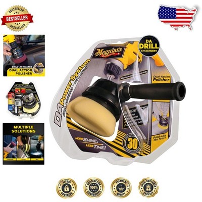 Meguiar's DA Power System Car Detailing Tool - Polish, Wax, Remove Swirls