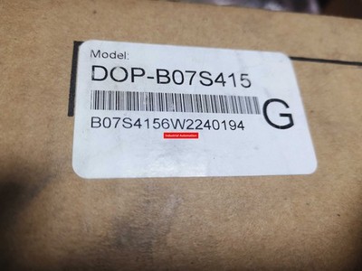 NEW IN BOX TOUCH PANEL HMI DOP-B07S415 One Year Warranty *yt