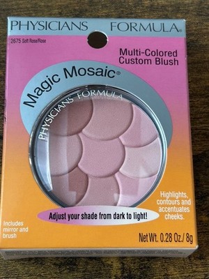 Physicians Formula Multi Colored Magic Mosaic Custom 2675 Soft Rose Rare HTF