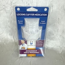 Locking Cap For Medication 4 Digit Lock For Prescription Bottles New 