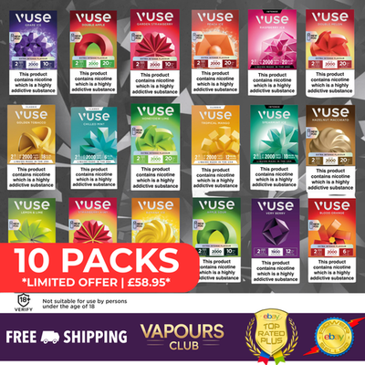 Vuse Epod Refills Vuse ePod Refill Cartridges | Vuse E-Liquid E Pod