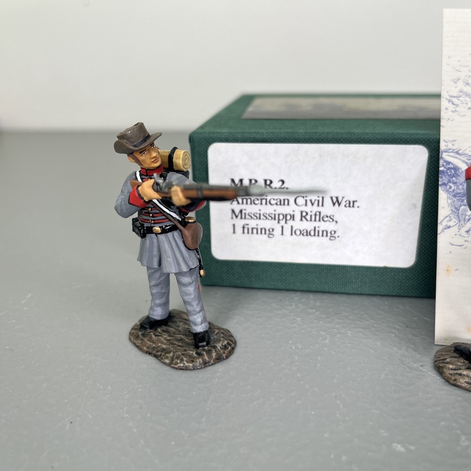 Frontline Figures ACW MRR2 Mississippi Rifles 1 Firing 1 Loading Civil ...
