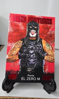 2021 Upper Deck AEW All Elite Wrestling - Main Features Penta El Zero M /50 Red