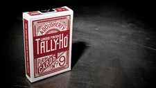 RED TALLY-HO TITANIUM Theory11 metallic deck Playing Cards tally ho foil magenta