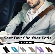 Car Seat Belt Covers Universal Thicken Plush Safety Belt Shoulder Pad Protection